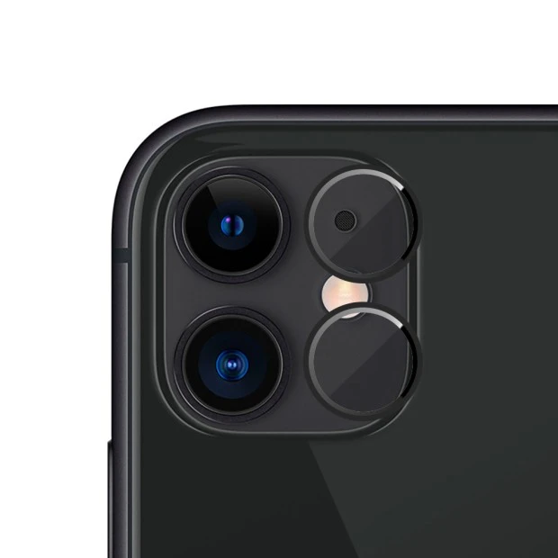 Захисне скло на камеру Metal Armor Apple iPhone 11 Black