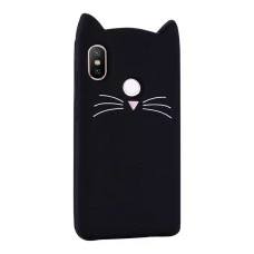 Силиконовый чехол Kitty Case Xiaomi Mi A2 / Mi6x (чёрный)
