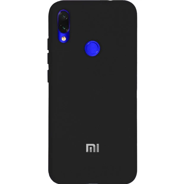 Силиконовый чехол Original Case (HQ) Xiaomi Redmi Note 7 (Чёрный)