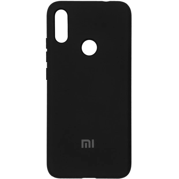 Силиконовый чехол Original Case (HQ) Xiaomi Redmi Note 7 (Чёрный)