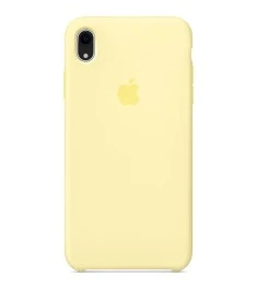 Чехол Silicone Case Apple iPhone XR (Mellow Yellow)