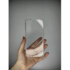 Силіконовий чохол 6D для Samsung Galaxy S22 Plus (Прозорий)