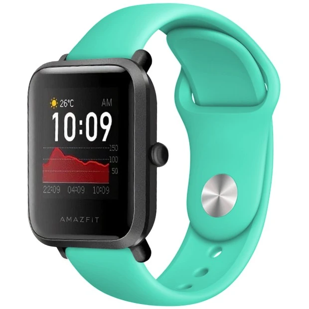 Ремешок Original Design Xiaomi Amazfit Bip 22мм (Buckle) (Бирюзовый)