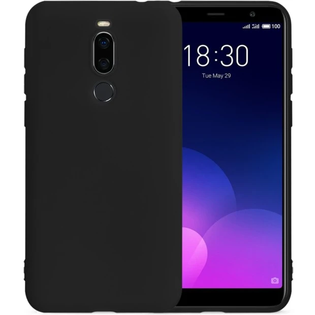 Силиконовый чехол Graphite Meizu M6T (черный)