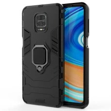 Бронь-чехол Ring Armor Case Xiaomi Redmi Note 9 Pro / Note 9 Pro Max (Чёрный)