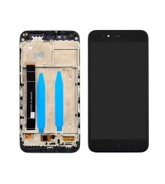 Дисплей для Xiaomi Mi 5X/ Mi A1 с чёрным тачскрином и корпусной рамкой