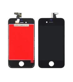 Дисплей для Apple iPhone 4s с чёрным тачскрином HC