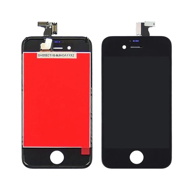 Дисплей для Apple iPhone 4s с чёрным тачскрином HC