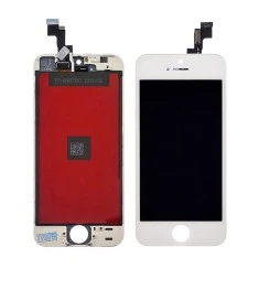 Дисплей для Apple iPhone 5S с белым тачскрином HC