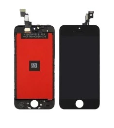 Дисплей для Apple iPhone 5S с чёрным тачскрином HC