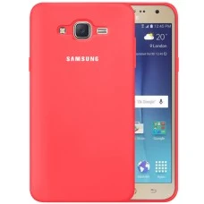 Силіконовий чохол Original 360 Case Logo Samsung Galaxy J7 (2015) J700 (Кораловий)