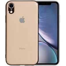 Силиконовый чехол Zefir Case Apple iPhone XR (Бежевый)
