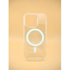 Чохол Clear Case Premium з MagSafe для Apple iPhone 15 Pro (Прозорий)