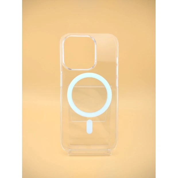 Чохол Clear Case Premium з MagSafe для Apple iPhone 15 Pro (Прозорий)