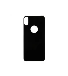 Защитное стекло (NP) BACK iPhone X Black