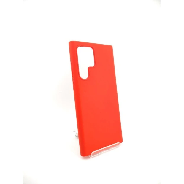 Чохол силіконовий Original Premium для Samsung Galaxy S22 Ultra (Червоний)