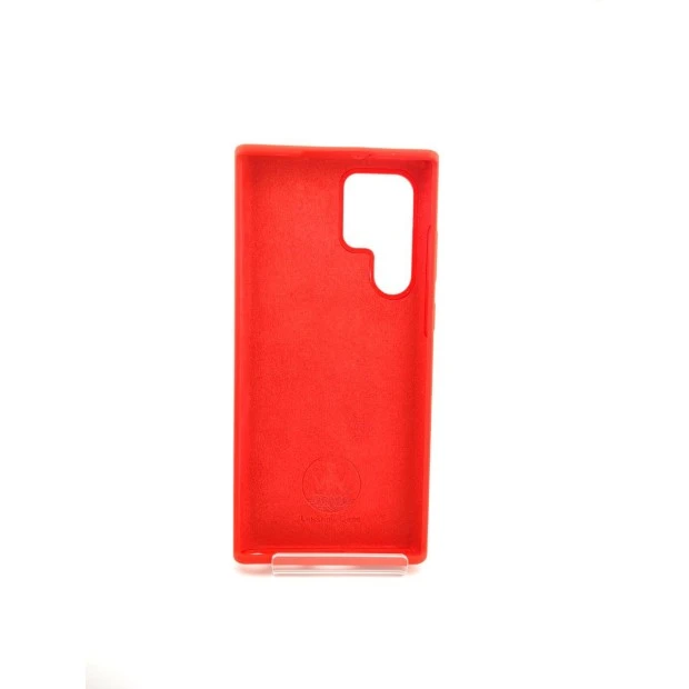 Чохол силіконовий Original Premium для Samsung Galaxy S22 Ultra (Червоний)