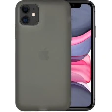 Силікон TPU Латекс Apple iPhone 11 (Чорний)