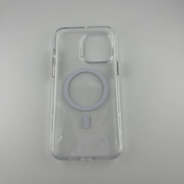 Накладка Blueo Crystal Pro Drop Resistance MagSafe Apple iPhone 15 Pro Max (Transparent) B41