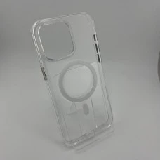 Накладка Blueo Crystal Pro Drop Resistance MagSafe Apple iPhone 15 Pro Max (Transparent) B41