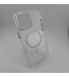 Накладка Blueo Crystal Pro Drop Resistance MagSafe Apple iPhone 15 Pro Max (Tran..