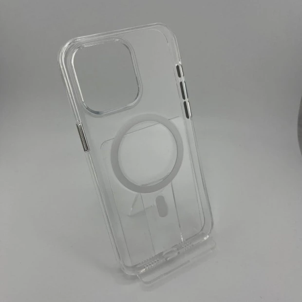 Накладка Blueo Crystal Pro Drop Resistance MagSafe Apple iPhone 15 Pro Max (Transparent) B41