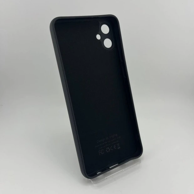 Силикон Original Samsung Galaxy A05 (ShutCam) (Чёрный)