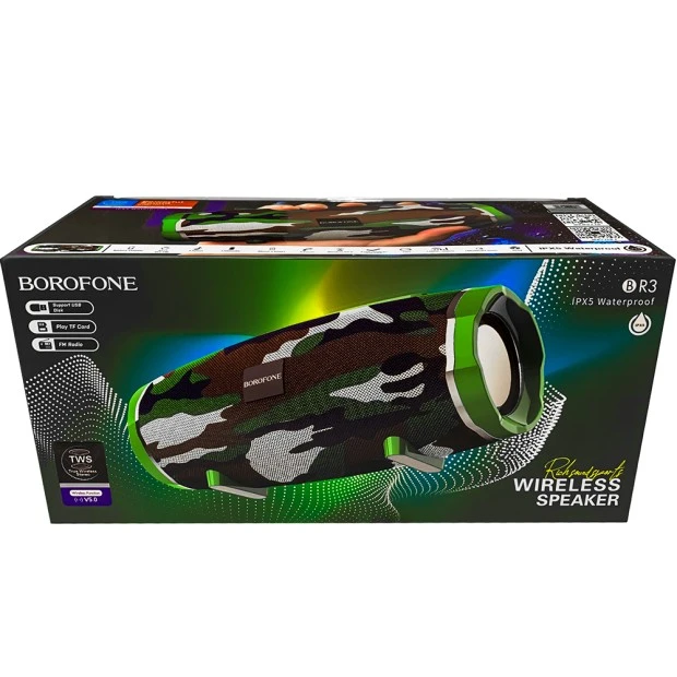 Portable speaker Borofone BR3 (Camouflage)