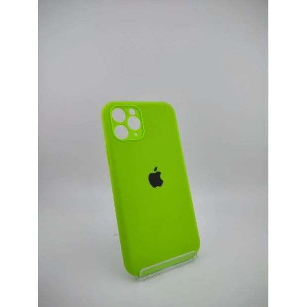 Силикон Original RoundCam Case Apple iPhone 11 Pro (27) Grass Green