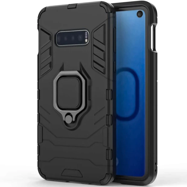 Бронь-чехол Ring Armor Case Samsung Galaxy S10e (Чёрный)