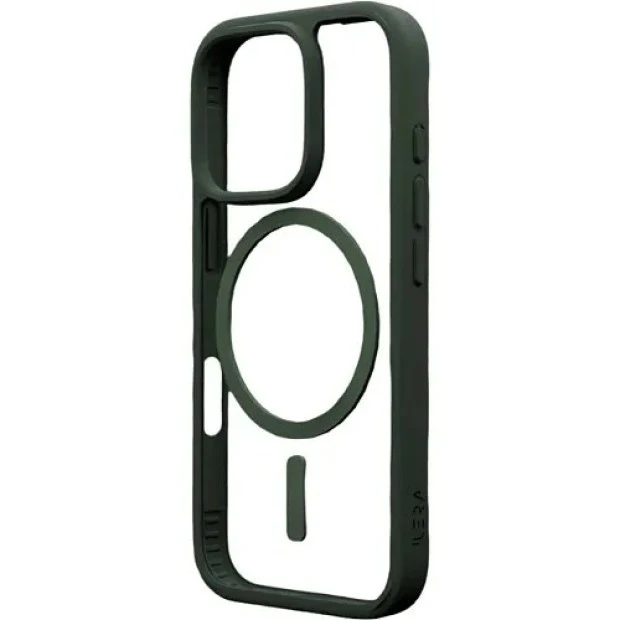 Чохол iLeraGo ColorAnt Clear для Apple iPhone 16 Pro (глибокий зелений) iLGCAClCaDG16Pr