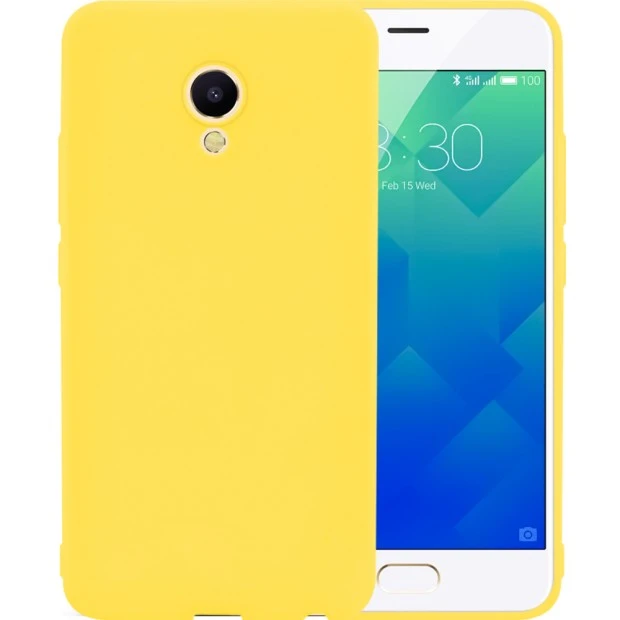 Силикон iNavi Color Meizu M5 (Золотой)
