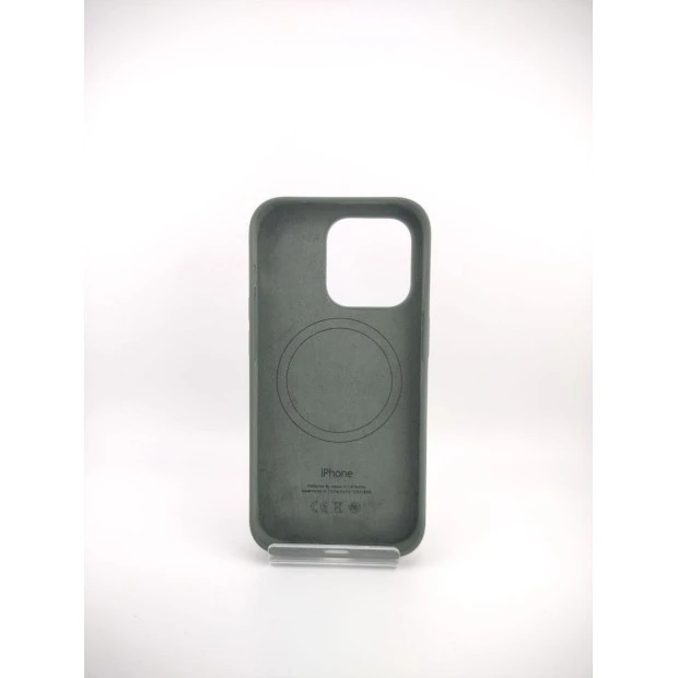 Чохол Silicone Case with MagSafe для Apple iPhone 14 Pro (оливковий)