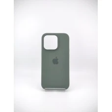 Чехол Silicone Case with MagSafe Apple iPhone 14 Pro (Olive)