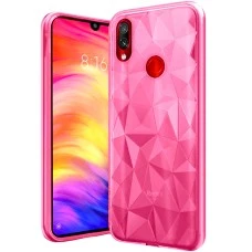 Силикон Prism Case Xiaomi Redmi Note 7 (розовый)