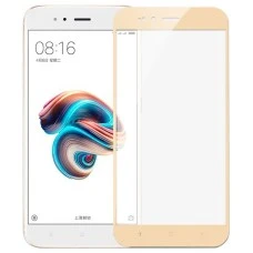 Защитное стекло 3D Xiaomi Mi5x / Mi A1 Gold