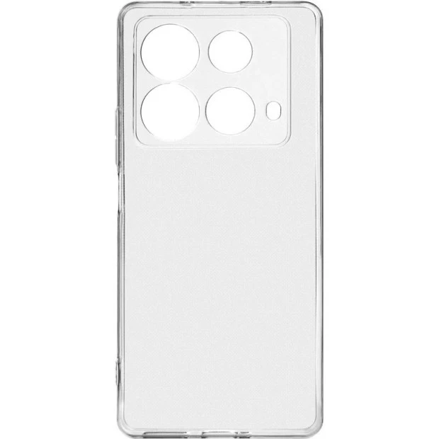 Силікон 6D Infinix Note 40 4G (ShutCam) (Прозорий)