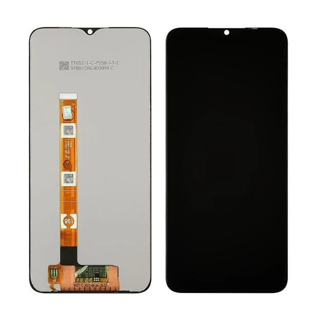 Дисплей для Realme C21Y / C25Y з чорним тачскрином