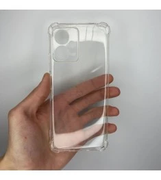 Силікон 6D для Xiaomi Redmi Note 12 5G (Прозорий)