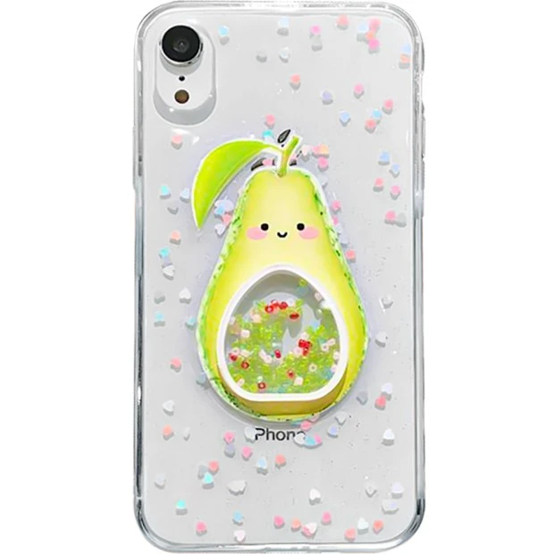 Накладка Badge Apple iPhone XR (Avocado)