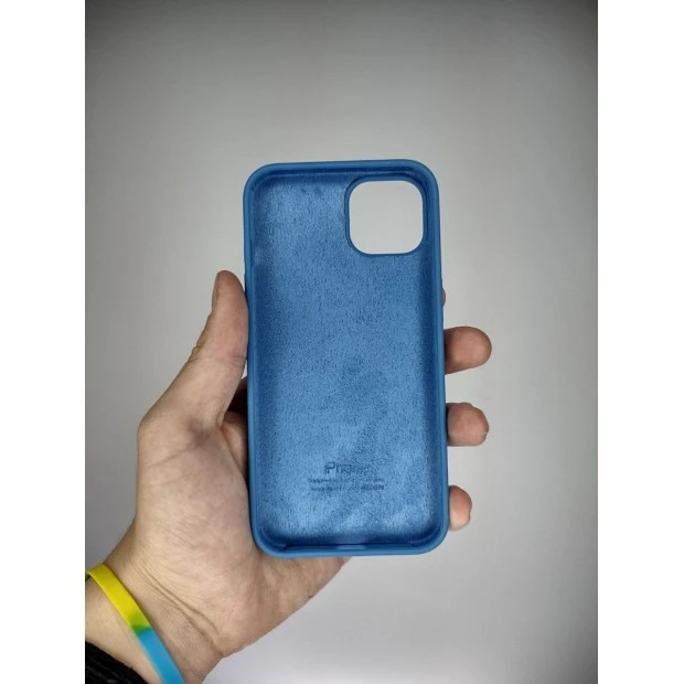 Силикон Original Round Case Apple iPhone 13 (12) Royal Blue