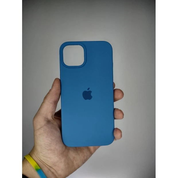 Силикон Original Round Case Apple iPhone 13 (12) Royal Blue