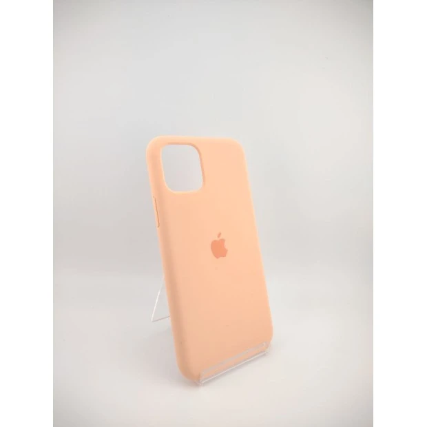 Оригінальний силіконовий чохол Apple iPhone 11 Pro (Грейпфрут)