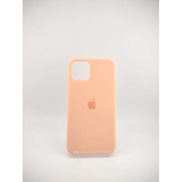 Оригінальний силіконовий чохол Apple iPhone 11 Pro (Грейпфрут)