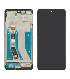 Дисплей для Motorola G73 5G (XT2237) с чёрным тачскрином и корпусной рамкой
