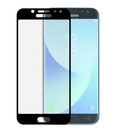 Захисне скло 5D Standard Samsung Galaxy J7 (2015) J700 Чорний