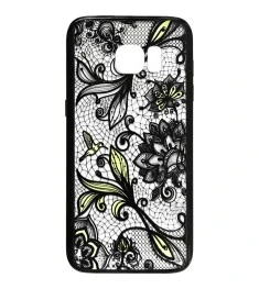 Силикон Pattern Samsung Galaxy S7 Edge (Чёрный)