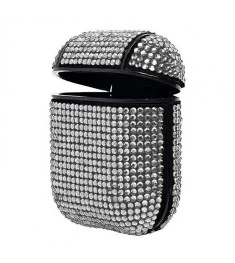 Футляр для наушников Apple AirPods Bling World (Стальной)