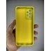 Силикон Original Samsung Galaxy A32 (2021) (ShutCam) (Лимонный)