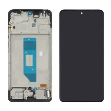 Дисплей для Xiaomi Redmi Note 14 (4G) с чёрным тачскрином и чёрной корпусной рамкой OLED